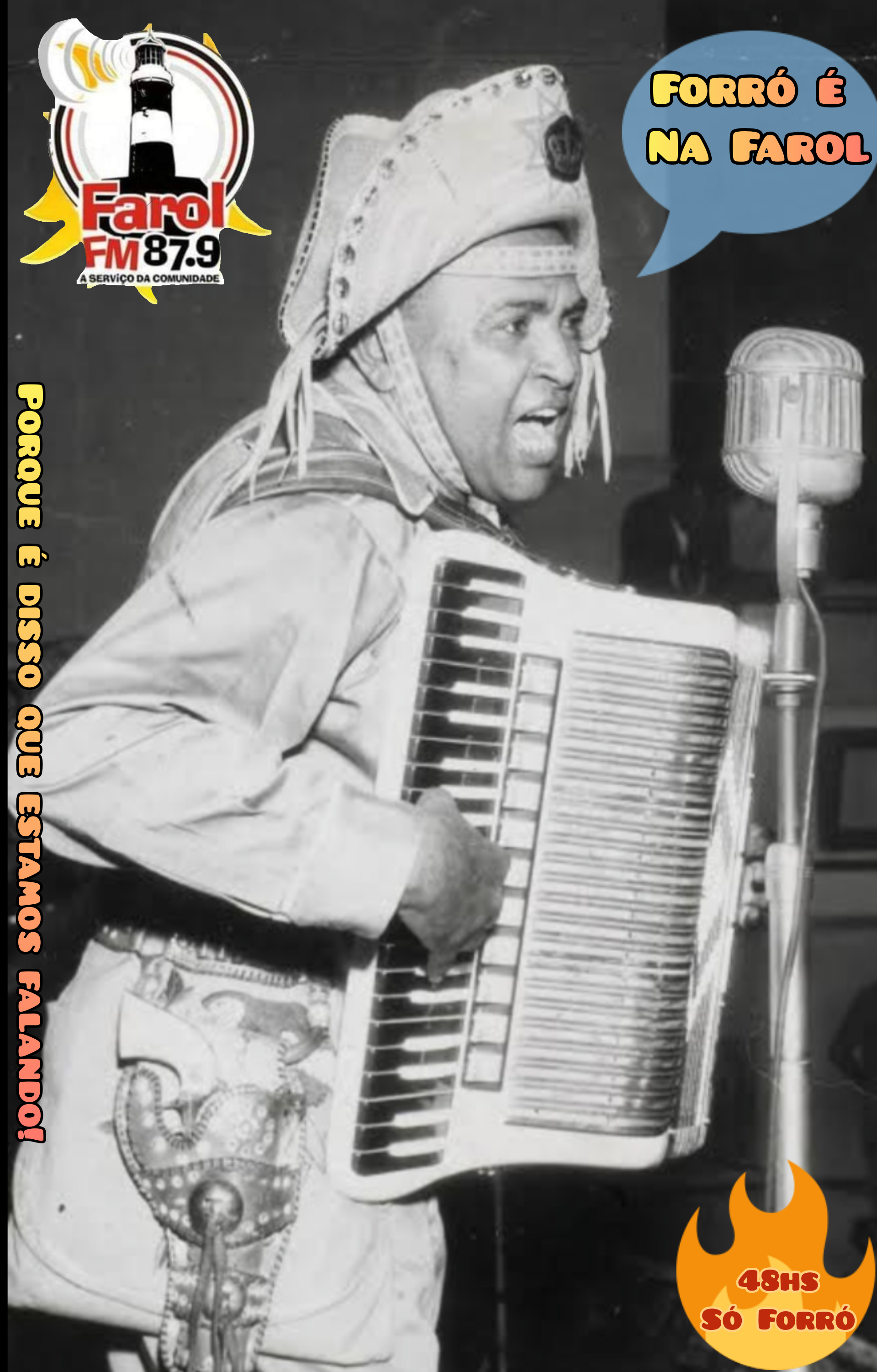 Qual especial de forró você quer ouvir na Rádio Farol FM nos dias 23 e 24 de junho .